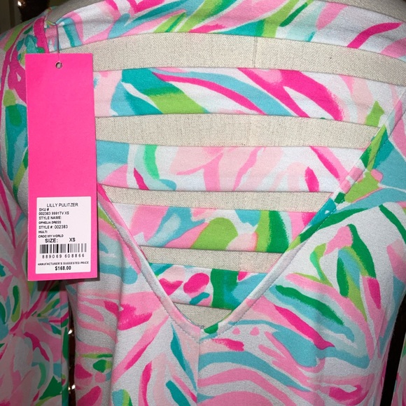Lilly Pulitzer NWT Ophelia Swing Dress Croc My World PRICE IS FIRM🔥 - Picture 7 of 16